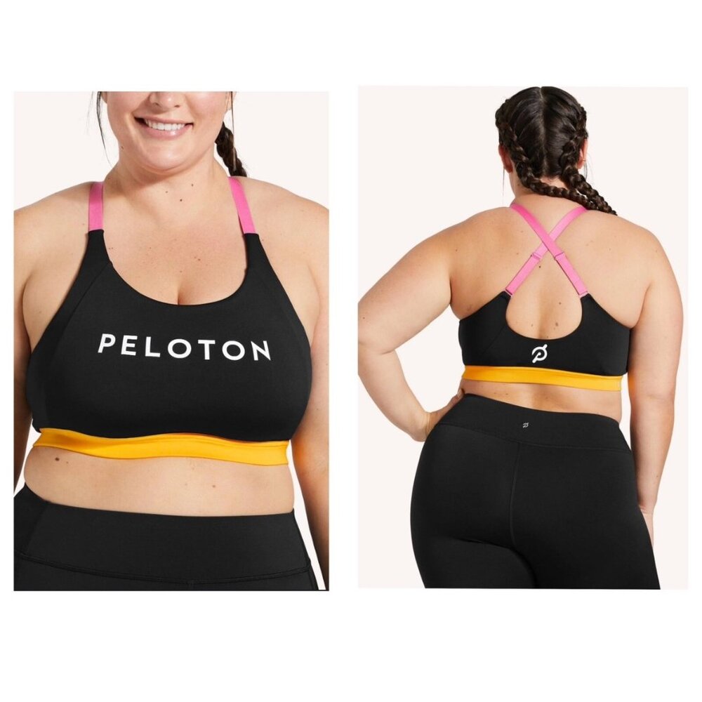 Peloton Colorblock Adjustable Sports Bra and Mid-Rise Leggings